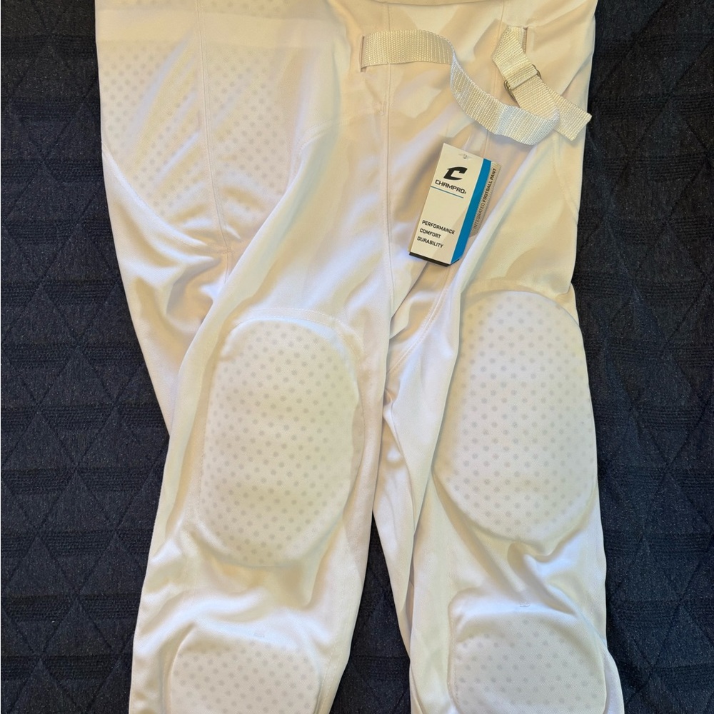 Champro White Football Pants NWT